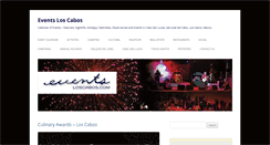 Desktop Screenshot of eventsloscabos.com